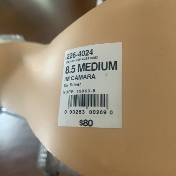 Silver Imiller Heels New Size 8.5 - Picture 9 of 10